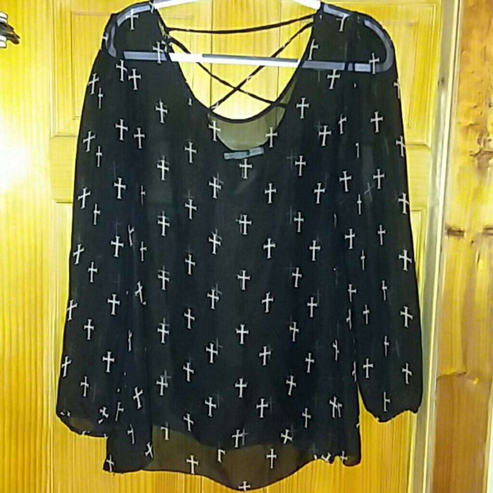 Maurices Sheer Tunic